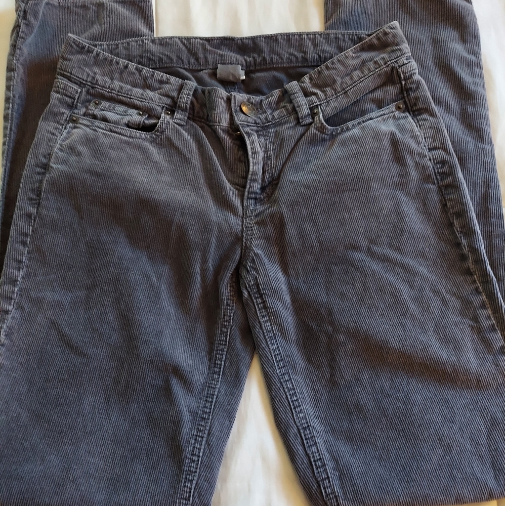 J. Crew Grey Corduroy Pants